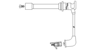 Провод зажигания BREMI 658/106 для MAZDA MX-6