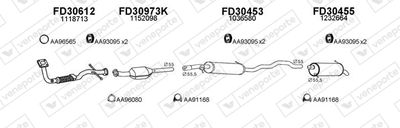 SISTEM DE ESAPAMENT VENEPORTE 300507
