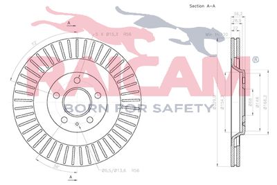 RAICAM RD01133 Тормозные диски для AUDI A4 B8 Avant (8K5) S4 quattro RAICAM RD01133 Тормозные диски для AUDI A4 B8 Avant (8K5) S4 quattro