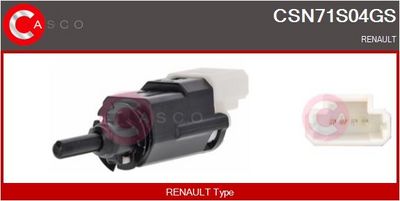 COMUTATOR LUMINI FRANA CASCO CSN71S04GS