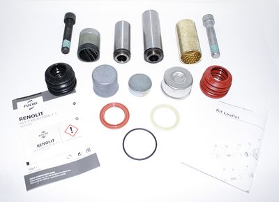 Remklauw reparatieset (bouten, sleeves, Verzegeling) Achter/Voor Links/Rechts (stekkers) KNORR SN7-HP