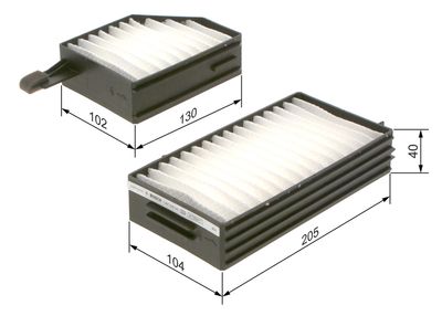 BOSCH Filter, Innenraumluft
