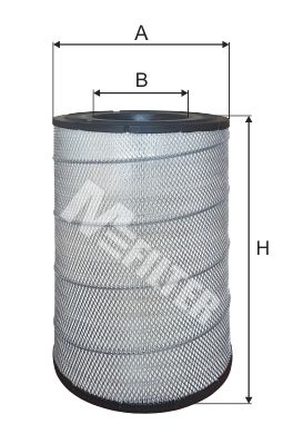 Vzduchový filtr MFILTER A 841