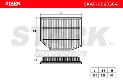 въздушен филтър STARK SKAF-0060564