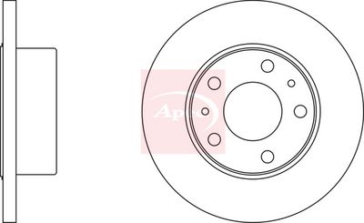 APEC Brake Disc DSK833