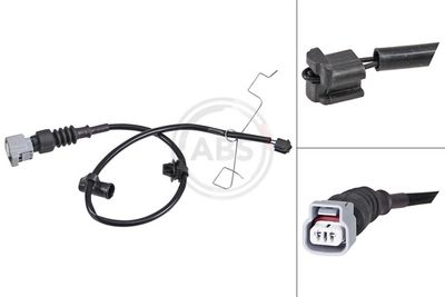 SENZOR DE AVERTIZARE UZURA PLACUTE DE FRANA