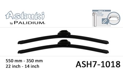 Щетка стеклоочистителя ASHUKI by Palidium ASH7-1018 для GEELY CK
