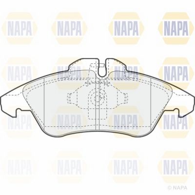 Brake Pad Set NAPA PBP7139