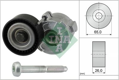 INA 534 0610 10 Натяжитель ремня генератора  для FIAT GRANDE (Фиат Гранде)