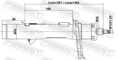 Shock Absorber 21110-012FR