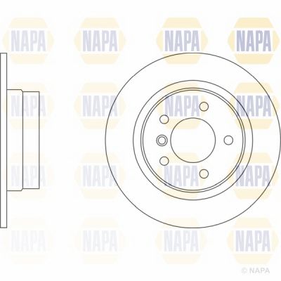 Brake Disc NAPA PBD8356