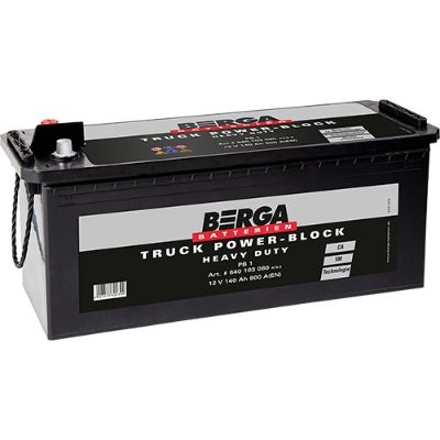 Стартерная аккумуляторная батарея BERGA 640103080A792 для MERCEDES-BENZ T2/LN1