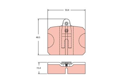 BREMSBELAGSATZ SCHEIBENBREMSE