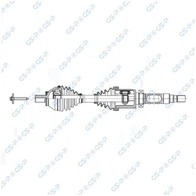 полуоска GSP 259444OL