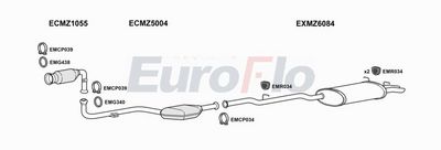 Układ wydechowy EUROFLO MZC2221D2001A00