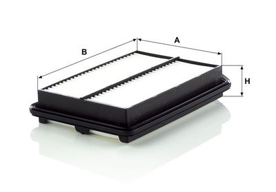 Luchtfilter (Patroon) past: HONDA CR-V III 2.4 06.06-12.12