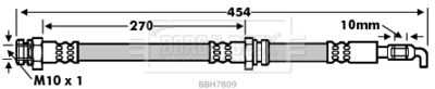 Brake Hose Borg & Beck BBH7809