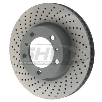 Тормозной диск SHW Performance PFL39811 для PORSCHE CAYMAN