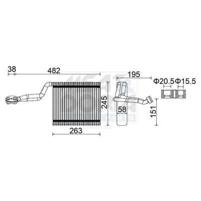 EVAPORATOR AER CONDITIONAT