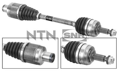 As van de aandrijfas Voor Rechts 653mm