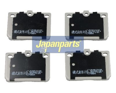 JAPANPARTS Stabdžių trinkelių rinkinys, diskinis stabdys