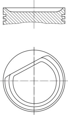 Zuiger - 0032200 - MAHLE