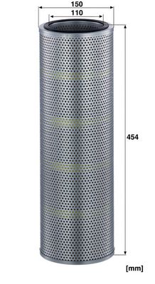 Hydraulisch filter (patroon) past: AGCO 8360, 8425, 8425 AGCOSTAR CASE IH 721, 821, 8820, 8830, 8840, 8850, 9040B, 160, 180, 230, 240 LR, 290, 330 CLAAS 616, 656, 696, 816, 826, 836 CLARK 55AWS