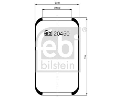FEBI BILSTEIN Federbalg, Luftfederung