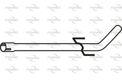 Rura wydechowa FENNO P49023