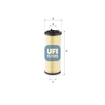 Hydraulisch filter (patroon) past: CASE IH 6135 CVT, 6145 CVT, 6155 CVT, 6170 CVT, 6190 CVT, 6195 CVT  MASSEY FERGUSON MF 30, MF 32, MF 34, MF 36, MF 38, MF 40, 7250, 7252, 7254, 7256, 7260, 7272