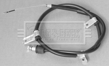 Cable Pull, parking brake Borg & Beck BKB3124