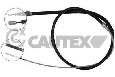 Тросик, cтояночный тормоз CAUTEX 763032 для VW GOLF
