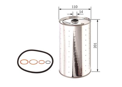 BOSCH Ölfilter