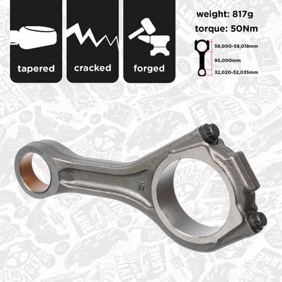 Drijfstang - OM0061 - ET ENGINETEAM