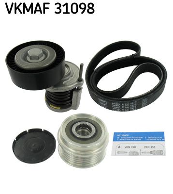 Поликлиновой ременный комплект VKMAF 31098