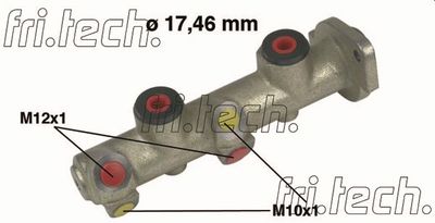 Главный тормозной цилиндр fri.tech. PF128 для PEUGEOT 205
