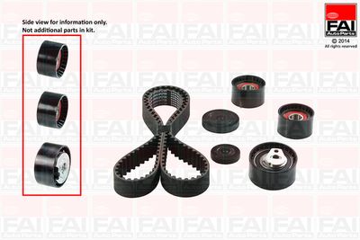 TBK354 FAI AutoParts Комплект ремня ГРМ