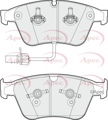 Brake Pad Set APEC PAD1765