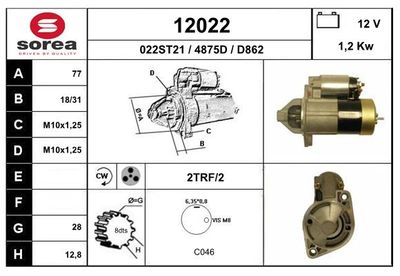 STARTER EAI 12021