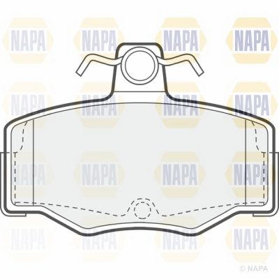 Brake Pad Set NAPA NBP1027