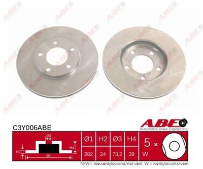 Brake Disc C3Y006ABE