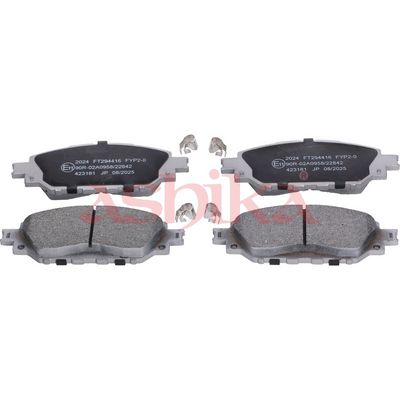 Bremsbelagsatz, Scheibenbremse