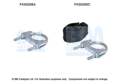 Монтажен комплект, изпускателна тръба BM Catalysts FK50266