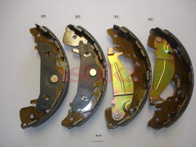Bremsbackensatz