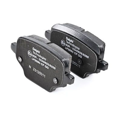 BREMSBELAGSATZ SCHEIBENBREMSE DELPHI LP3580 7