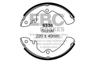Комплект тормозных колодок EBC Brakes 6336 для SUZUKI CARRY