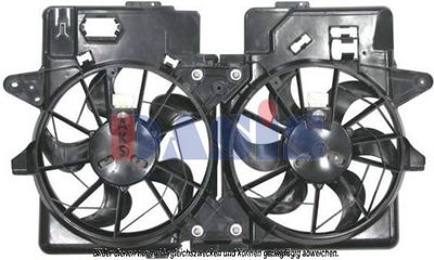 Вентилятор, охлаждение двигателя AKS DASIS 118019N для MAZDA TRIBUTE