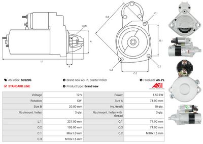 STARTER AS-PL S3220S 4