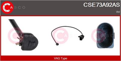 SENZOR DE AVERTIZARE UZURA PLACUTE DE FRANA