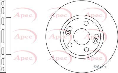 Brake Disc APEC DSK834